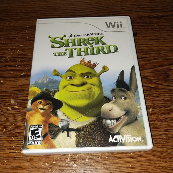 Shrek the Third (Nintendo Wii, 2007) - Picture 1 of 3
